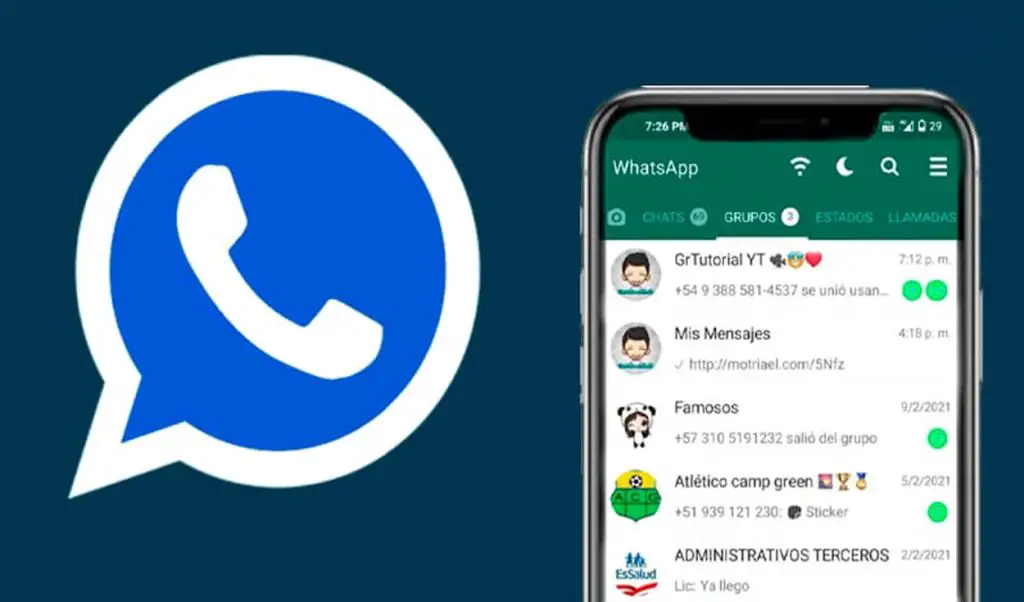 Também conhecido como "WhatsApp azul", o WhatsApp Plus é uma das modificações mais procuradas pelos usuários de Android 